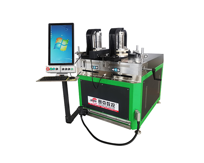 CNC metal profile rollingbending machine (4 servo) can import drawings